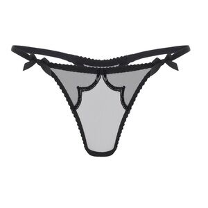 Agent Provocateur | NWT Lorna Party Thong | Sheer Mesh & Sequin | Size 4 (US 8)
